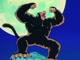 Gohan in his Great Ape state