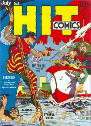 Cover for Hit Comics #1