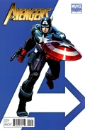 Avengers Vol 4 1 Captain America Variant