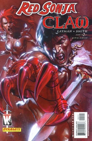 Cover for Red Sonja Claw #2