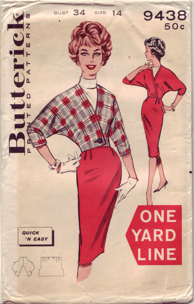 Butterick on Butterick 9438   Vintage Sewing Patterns