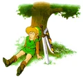 Link Resting (A Link to the Past)