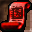 Stamped Yanshi Scarlet Red Letter Icon