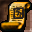 Stamped Shoushi Lucky Gold Letter Icon