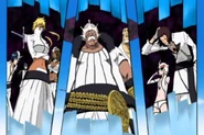 Harribel, Baraggan, and Starrk (Versus Crusade)