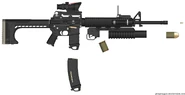 M16A4 With M203 & 20&30PMAGs