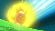 EP654 Lickilicky utilizando rayo