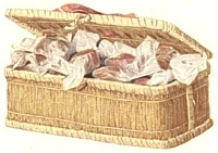 Chocolate molasses kisses