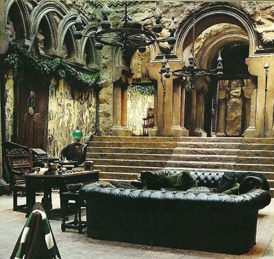 Slytherin common room COS UE booklet 1
