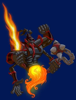 Fire minion