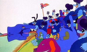 Blue meanies