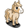 Cream Mini Horse