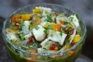 Fish ceviche