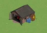 Garage on a farm