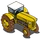 Bright Yellow Tractor-icon