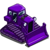 Purple Bulldozer-icon