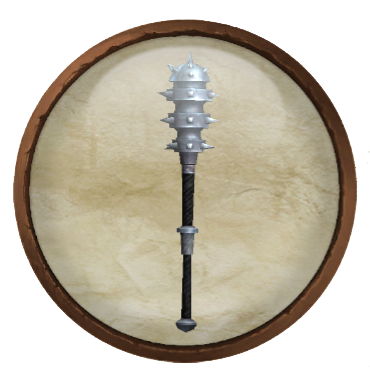 Steel mace