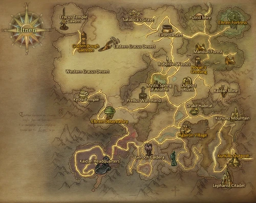 Eltnen map