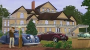 Fls trailer screen curvy luxury car