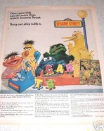 Sesamestreettoys1971advertisement