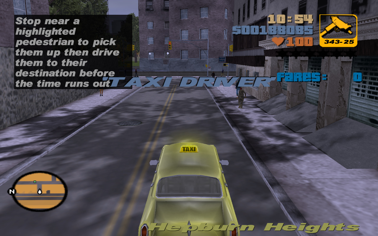 Taxi Driver Game