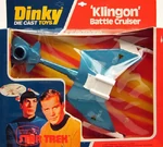Dinky Toys Klingon Battle Cruiser bubblepack 1977