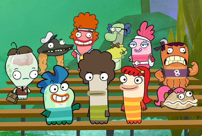 fish hooks bea and oscar. File:Characters.png - Fish