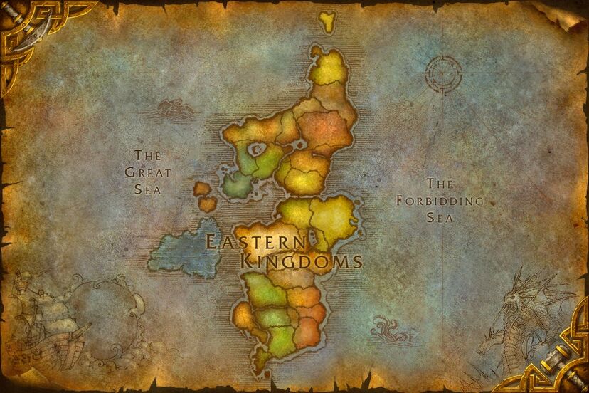 world of warcraft map with levels. world of warcraft map with