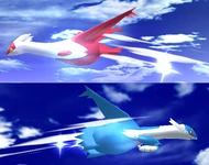 Latias y Latios SSBB
