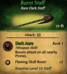 Burnt Staff