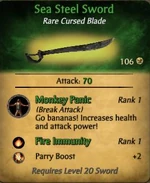 Sea Steel Sword