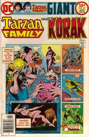 Cover for Tarzan Family #62