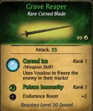 Grave Reaper sabre