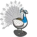 Pied Peacock-icon