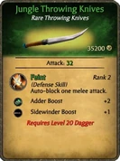 Jungle Throwing Knives