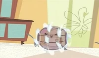 Cheecks hamsterball