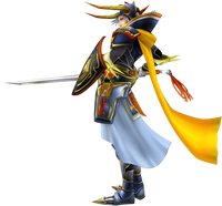 Warrior of Light in EX-Mode.