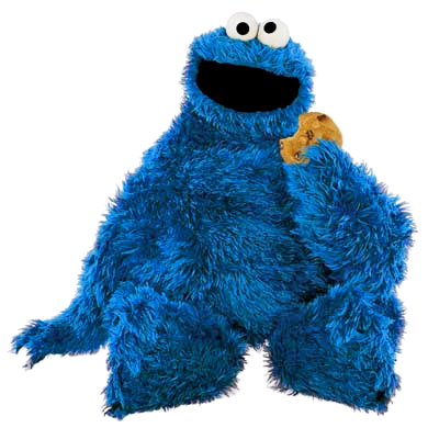 stuffed animal cookie monster