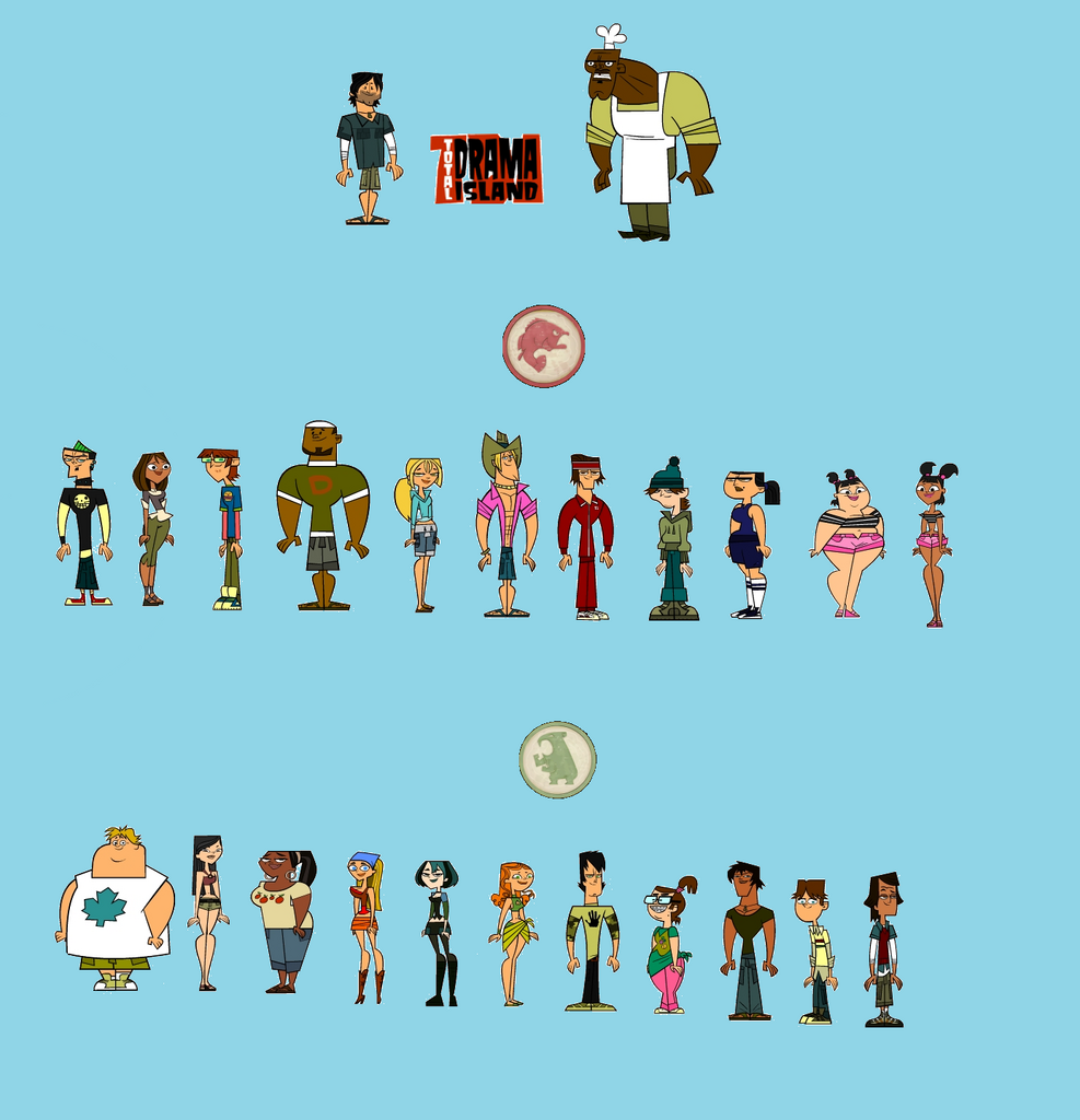 Image - Totaldramaislandteams.png - Total Drama Wiki