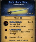 Black shark blade
