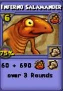 Inferno Salamander Item Card