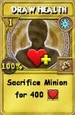 Draw Health Treasure Card