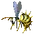 Zinger-dkc2-sprite-yellow