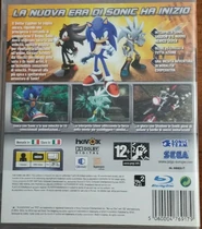Sonic The Hedgehog (2006) - Box Artwork - Italian Front And Back- (1)