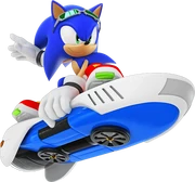 Sonic-Free-Riders-Sonic-artwork