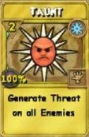 Taunt Treasure Card