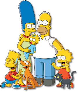 families in The Simpsons