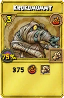 Krokomummy Treasure Card