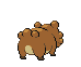 Bidoof espalda G5 hembra