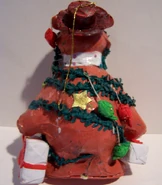Fozzie Papier Mache ornament back